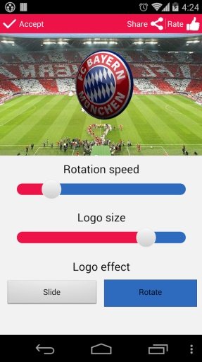 Bayern Munich 3D Live Walpaper截图5