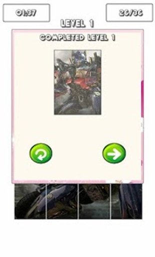 Transformers Puzzle Game截图5