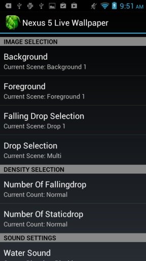 Nexus 5 Live Wallpaper截图5
