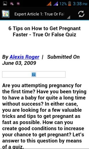 How To Get Pregnant Fast?截图2