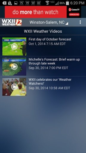 WXII 12 Weather截图1