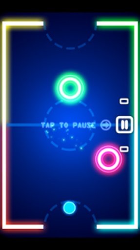 Glow Air Hockey Deluxe截图2