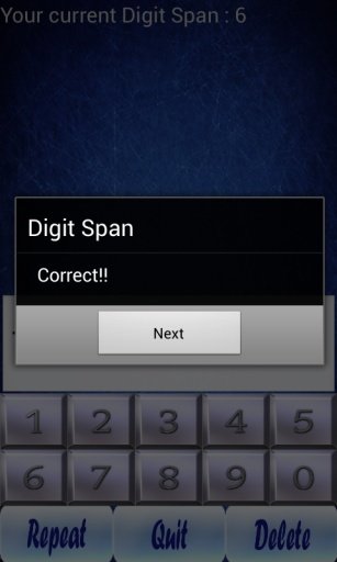 Digit Span截图4