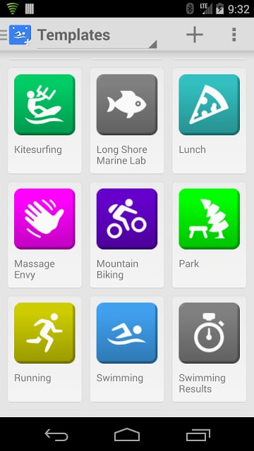 SwimWiz Fitness Log Demo截图5