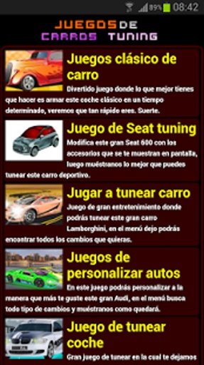 Juegos de carros tuning截图1