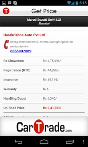 CarTrade.com - Cars in India截图11