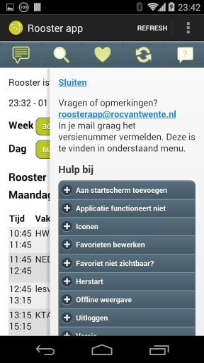 Rooster app - ROC van Twente截图2