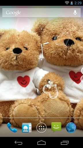 Teddy Bear HD live wallpaper截图2