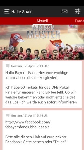 FC Bayern Fanclub Halle Saale截图4