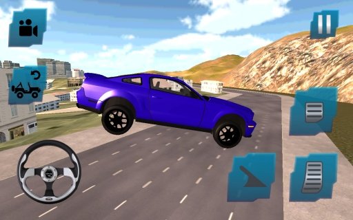 Speed Car Driving City截图4