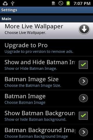 Batman Free Live Wallpaper截图4