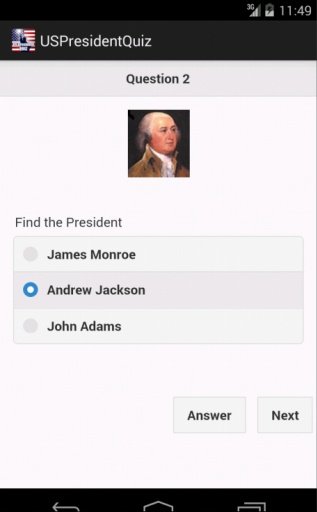 Find your US President Quiz截图4