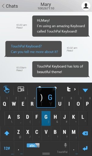 Black Key Keyboard Theme截图2