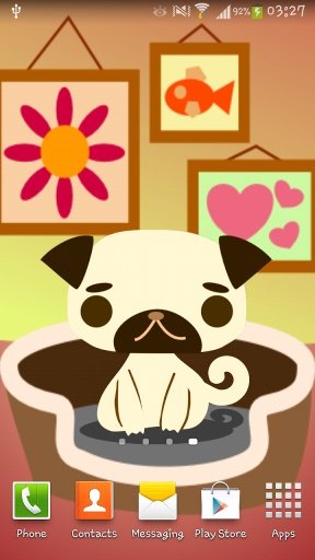 Shaky Pets Dogs Live Wallpaper截图3