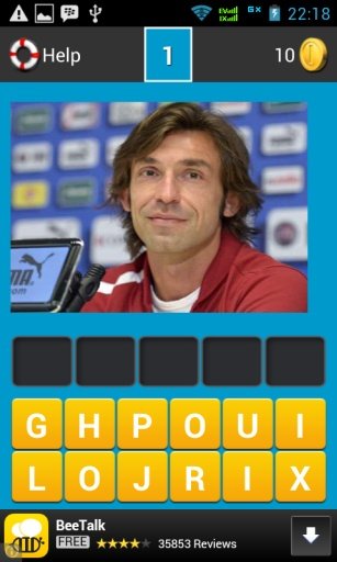 Handsome Footballer Guess Word截图7