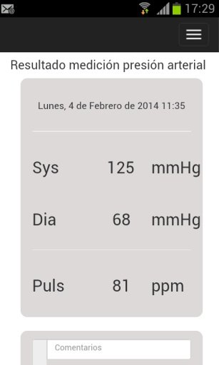 Vitalex - Presion arterial截图2