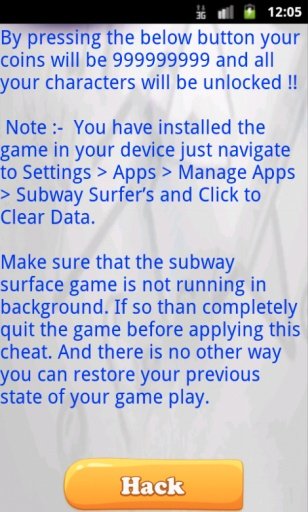 Subway Surface Cheats截图9