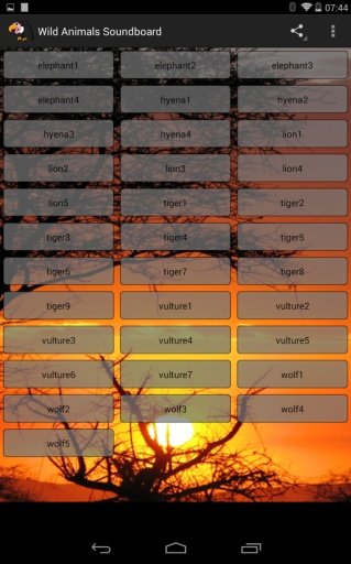 Wild Animals Soundboard截图5