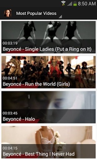 Beyonce Music Videos截图5