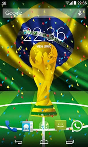 Live Wallpaper World Cup 2014截图1