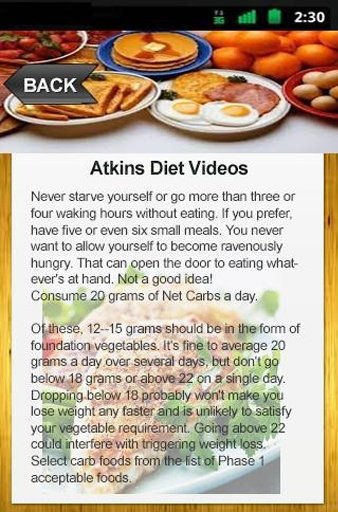 Atkins Diet Videos截图5