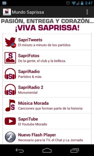 Mundo Saprissa截图4