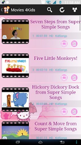 Movies, Cartoon for Kids截图8