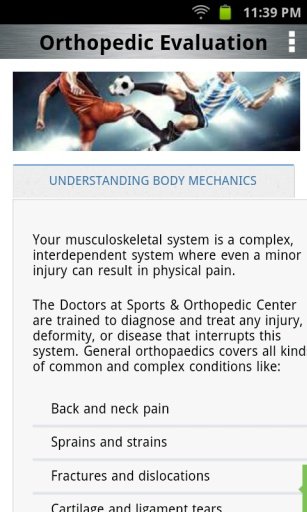 Sports &amp; Orthopedic Center截图6