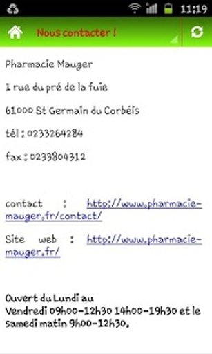 Pharmacie Mauger截图10