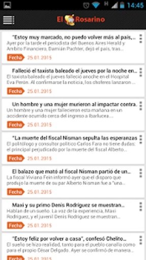 Diario El Rosarino Rosario截图3