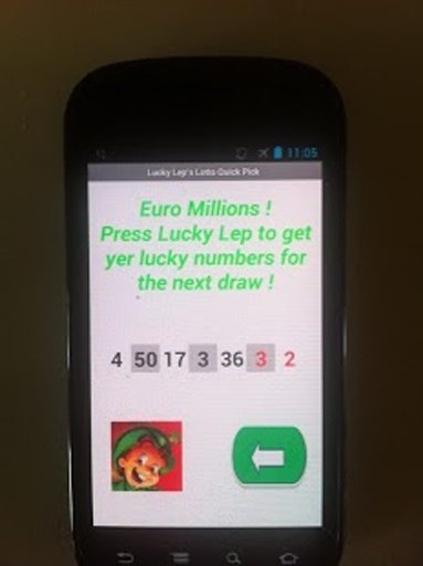 Lucky Lep's Lotto Quick Pick截图1