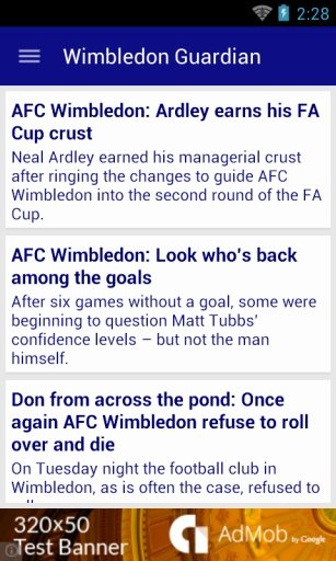 Everything AFC Wimbledon截图3