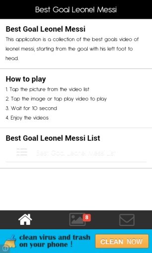 Best Goals Of Leonel Messi截图1