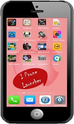 Fake IFone Launcher Phone截图1