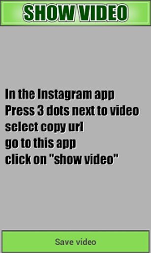 Video Save for Instagram截图2