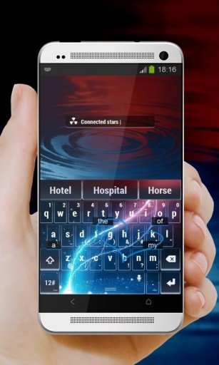 Galaxy War TouchPal Theme截图1