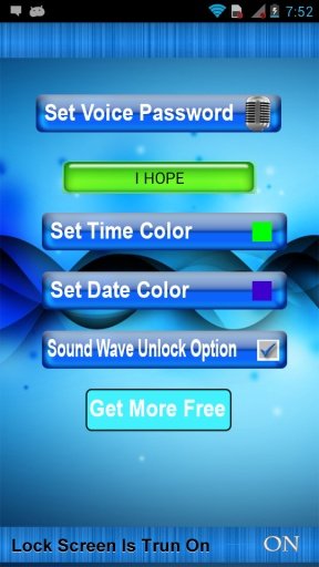 Voice Screen Lock HD截图5