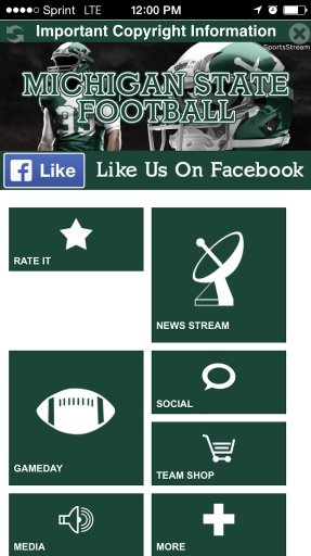 Michigan State Football STREAM截图2