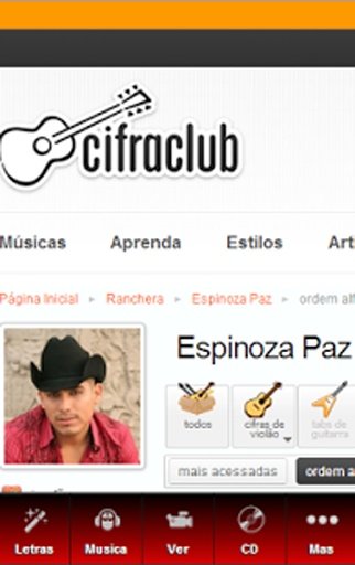 Espinoza Paz Pro Letras截图1