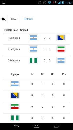 Fixture Mundial截图2