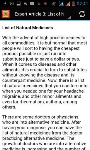 Natural Medicine - Reviews截图3