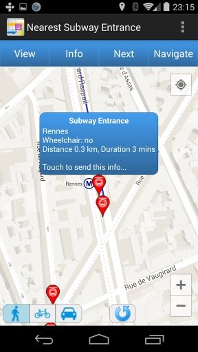 Nearest Subway Entrance截图2