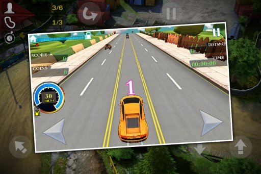 Rush Hour Traffic Racer 3D截图1