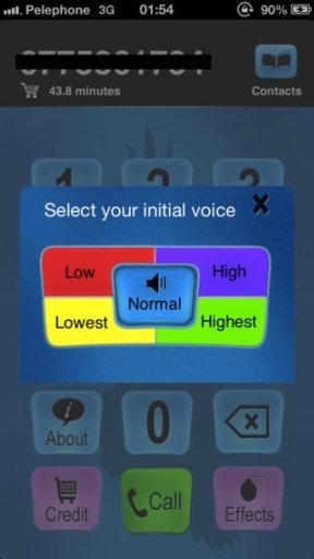 Super Call Voice Changer截图4