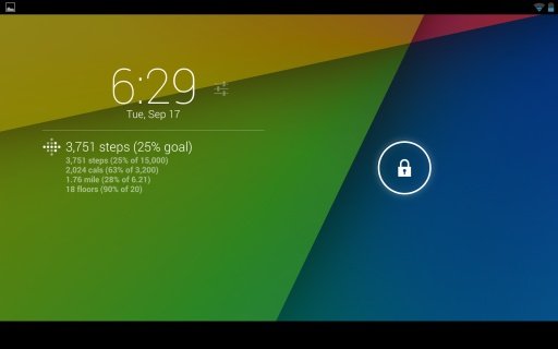 DashClock Fitbit Extension截图2