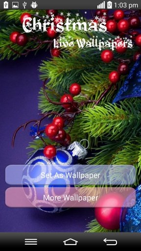 Christmas Live Wallpapers截图2