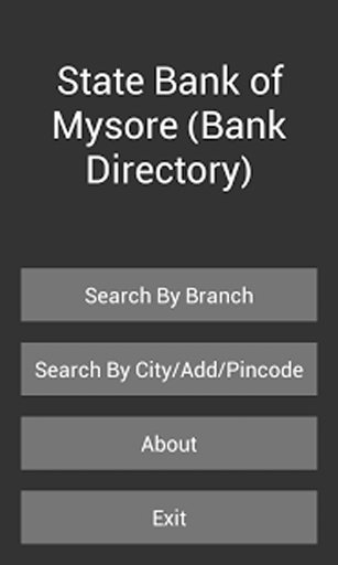 SBM - State Bank of Mysore截图2