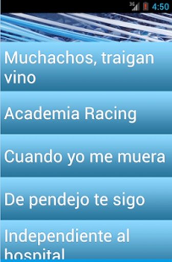 Ringtones Hinchada Racing Club截图1