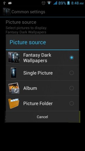 Fantasy Dark Live Wallpaper截图5