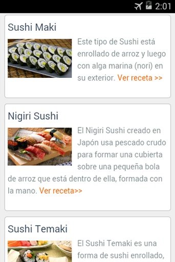 Recetas Sushi截图3